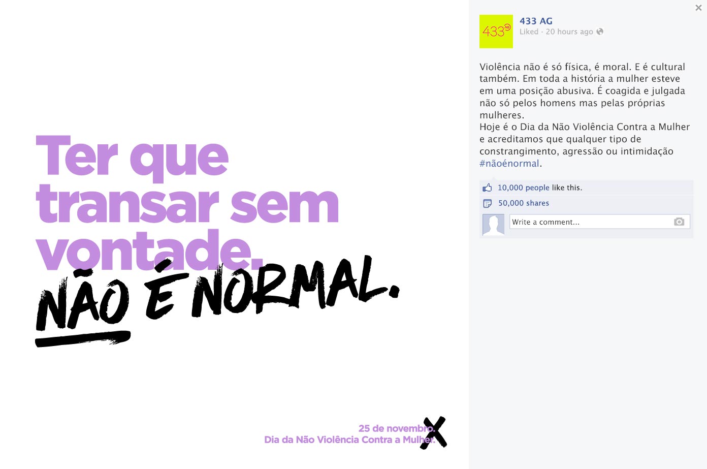 Dia Internacional da Não-Violência Contra a Mulher
