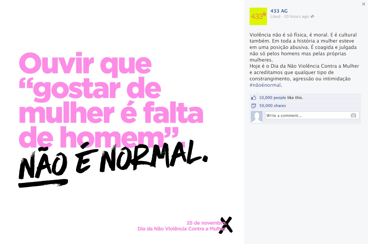 Dia Internacional da Não-Violência Contra a Mulher